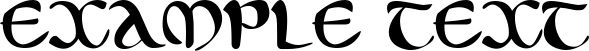 Image preview of font eltic