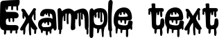 Image preview of font Eurotrash Style