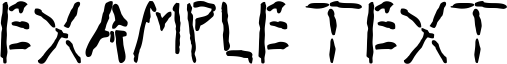 Image preview of font Fresh Blood
