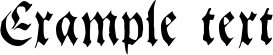 Image preview of font Gebetbuch Fraktur