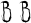 Preview of letter B in font Ghastly Panic