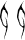 Preview of letter G in font Ghastly Panic