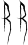 Preview of letter R in font Ghastly Panic