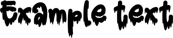 Image preview of font Ghost in Sunday