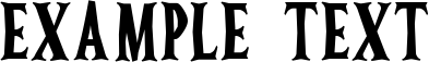 Image preview of font Ghostz