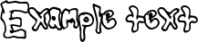 Image preview of font Globtastic