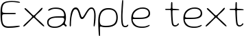 Image preview of font Gluten