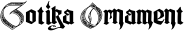 Gotika Ornament