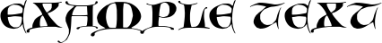 Image preview of font GotischeMajuskel