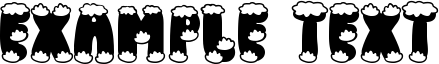 Image preview of font Grinch Snow