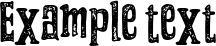 Image preview of font Grooving Textured
