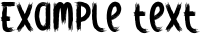 Image preview of font Haunted Garden