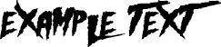 Image preview of font HoganMania