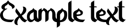 Image preview of font Huraira