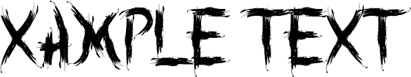 Image preview of font Into the Wild Demo Version