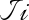 Preview of letter I in font Italianno
