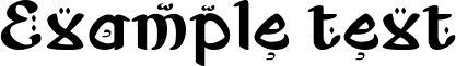 Image preview of font Jiwez