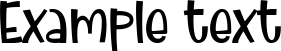Image preview of font Jolly Rainbow