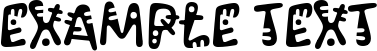 Image preview of font Kablammo