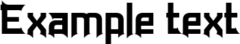Image preview of font Katuku