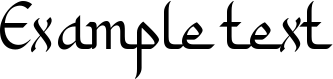 Image preview of font Khodijah