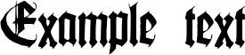 Image preview of font Killigrew
