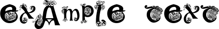 Image preview of font KR Keltic One