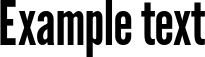 Image preview of font League Gothic