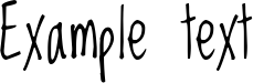 Image preview of font Loved by the King