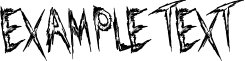 Image preview of font Manhunter