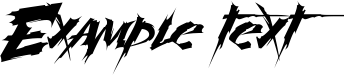 Image preview of font Martyric Personal Use Only