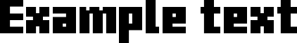 Image preview of font MC Ten Lowercase Alt