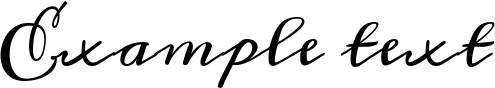 Image preview of font Meddon