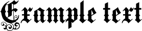 Image preview of font Medici Text