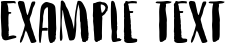 Image preview of font Midnight Asylum