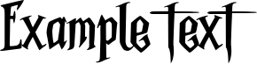 Image preview of font Midnight Minutes