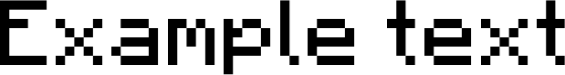 Image preview of font Minecraft Standard