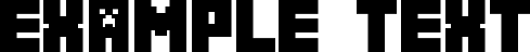 Image preview of font MineCrafter