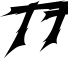 Preview of letter T in font Modern Thrash