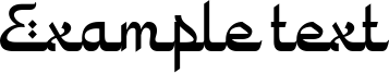Image preview of font Mushym