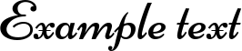 Image preview of font Niconne
