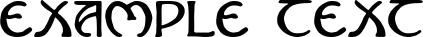 Image preview of font Nouveau Uncial Caps