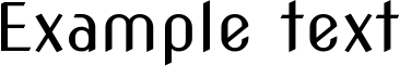 Image preview of font Nova Slim