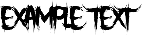 Image preview of font Ode To Murder