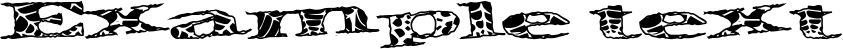Image preview of font PirateSpider