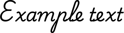 Image preview of font Playwrite CU