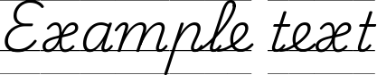 Image preview of font Playwrite DE LA Guides