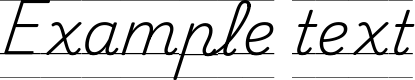 Image preview of font Playwrite HR Guides