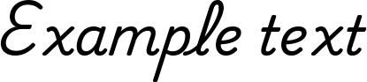 Image preview of font Playwrite IE
