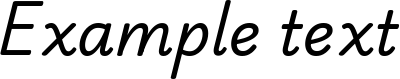 Image preview of font Playwrite IS